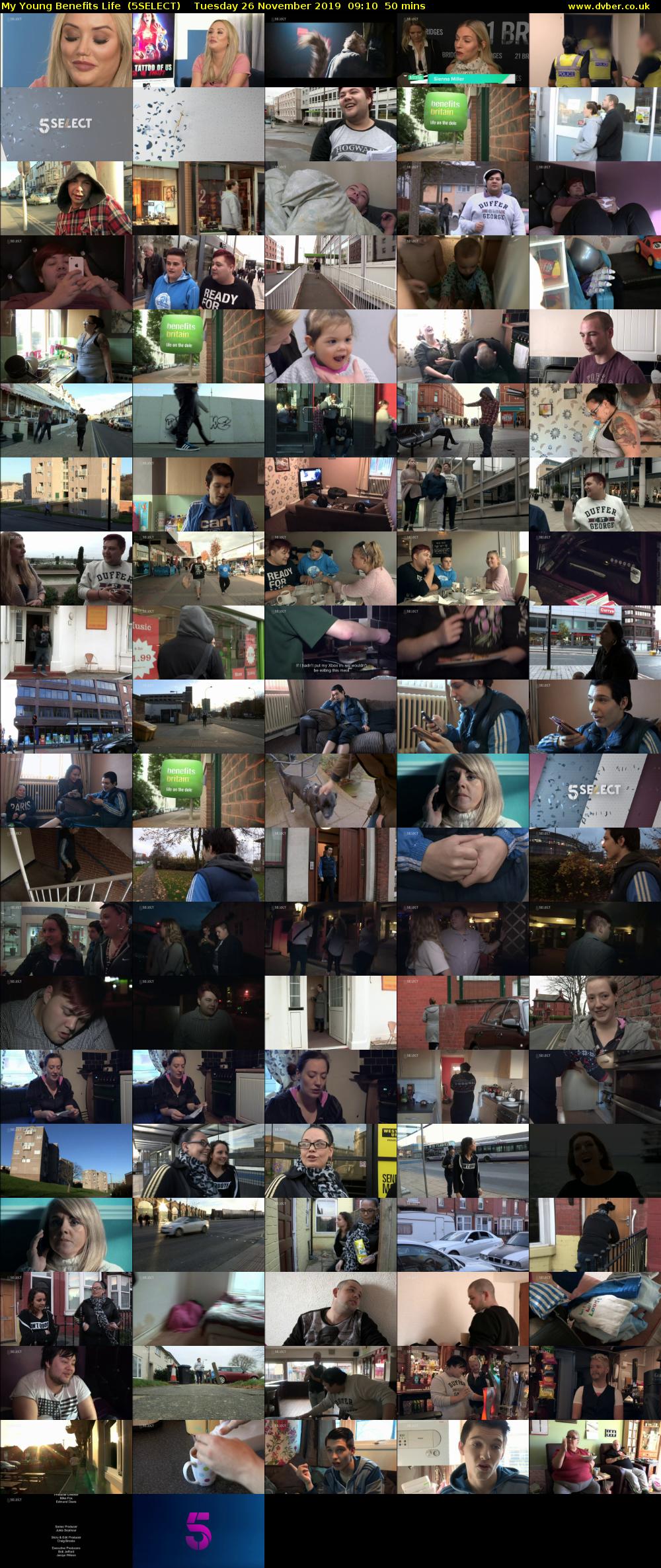 My Young Benefits Life  (5SELECT) Tuesday 26 November 2019 09:10 - 10:00