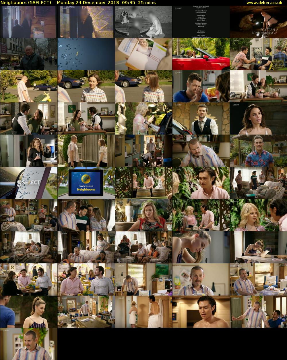 Neighbours (5SELECT) Monday 24 December 2018 09:35 - 10:00