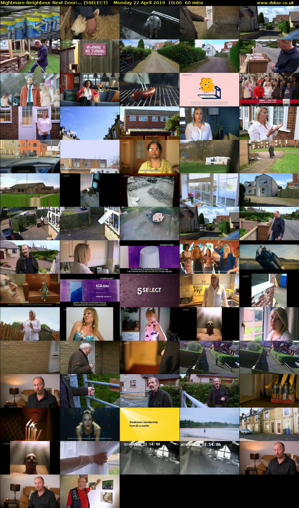 Nightmare Neighbour Next Door:... (5SELECT) Monday 22 April 2019 10:00 - 11:00
