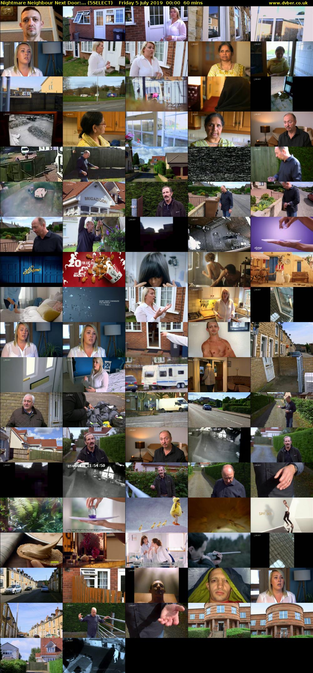 Nightmare Neighbour Next Door:... (5SELECT) Friday 5 July 2019 00:00 - 01:00