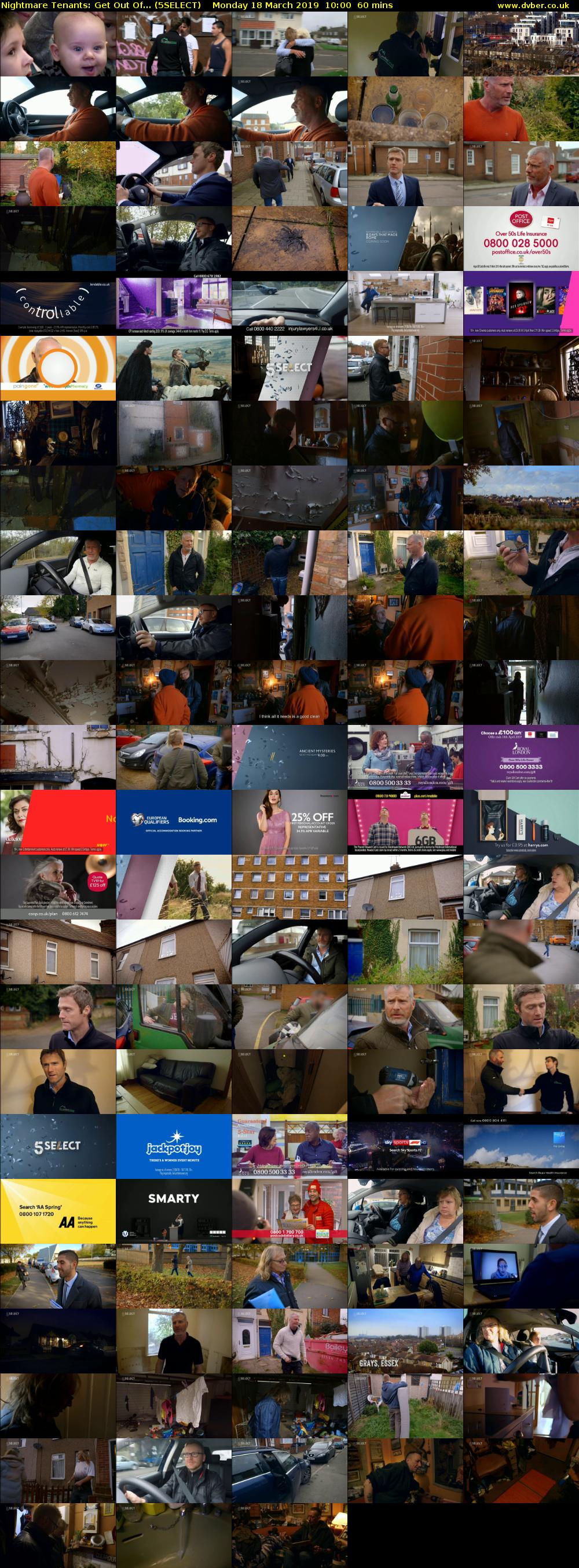 Nightmare Tenants: Get Out Of... (5SELECT) Monday 18 March 2019 10:00 - 11:00
