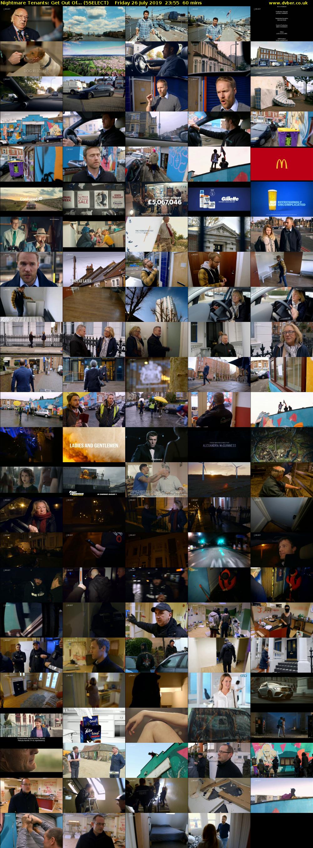 Nightmare Tenants: Get Out Of... (5SELECT) Friday 26 July 2019 23:55 - 00:55