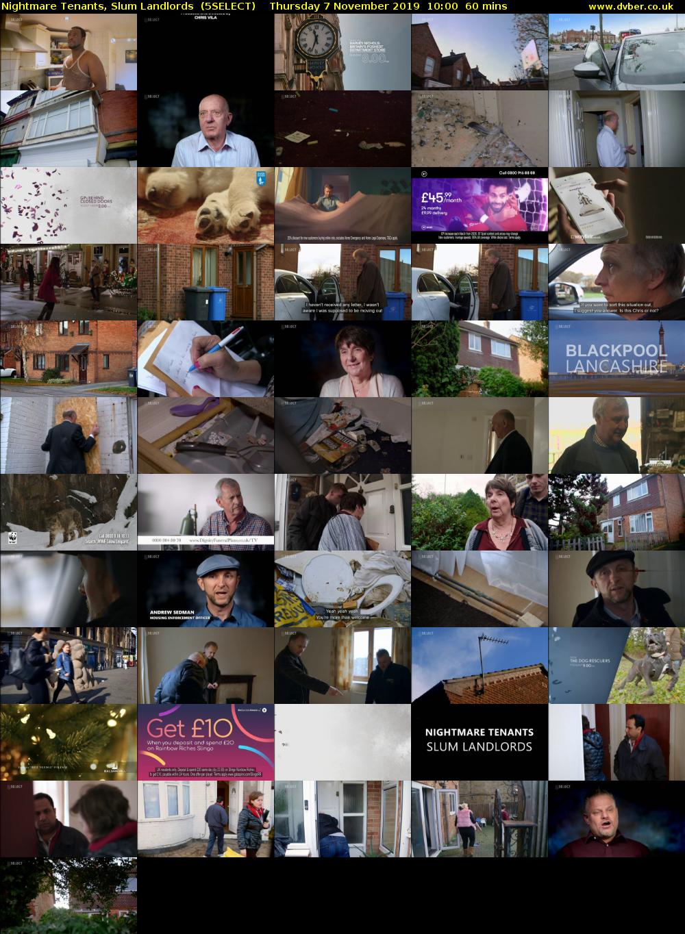 Nightmare Tenants, Slum Landlords  (5SELECT) Thursday 7 November 2019 10:00 - 11:00