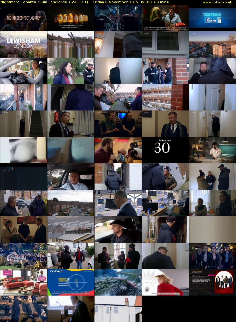 Nightmare Tenants, Slum Landlords  (5SELECT) Friday 8 November 2019 00:00 - 01:00
