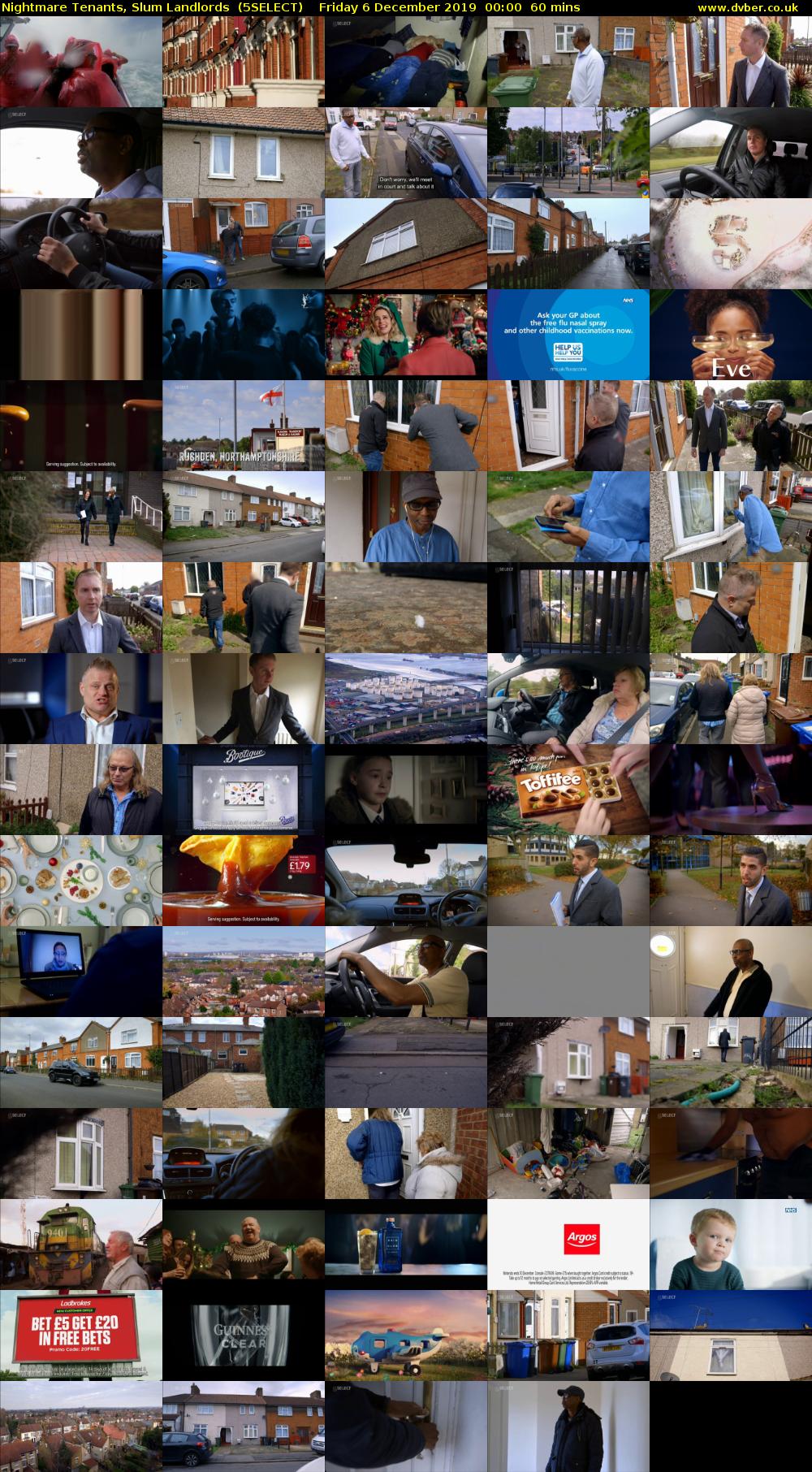 Nightmare Tenants, Slum Landlords  (5SELECT) Friday 6 December 2019 00:00 - 01:00