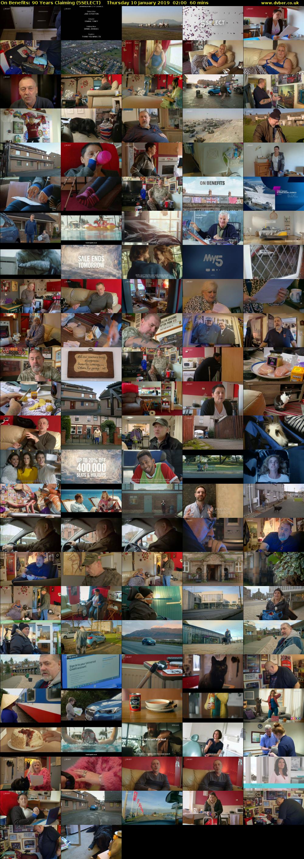 On Benefits: 90 Years Claiming (5SELECT) Thursday 10 January 2019 02:00 - 03:00