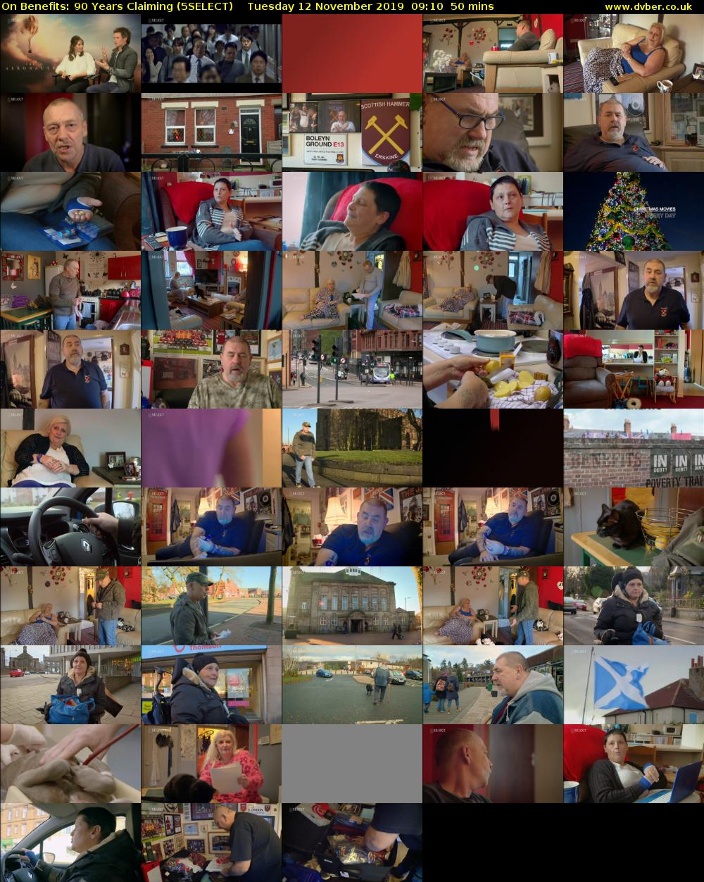On Benefits: 90 Years Claiming (5SELECT) Tuesday 12 November 2019 09:10 - 10:00