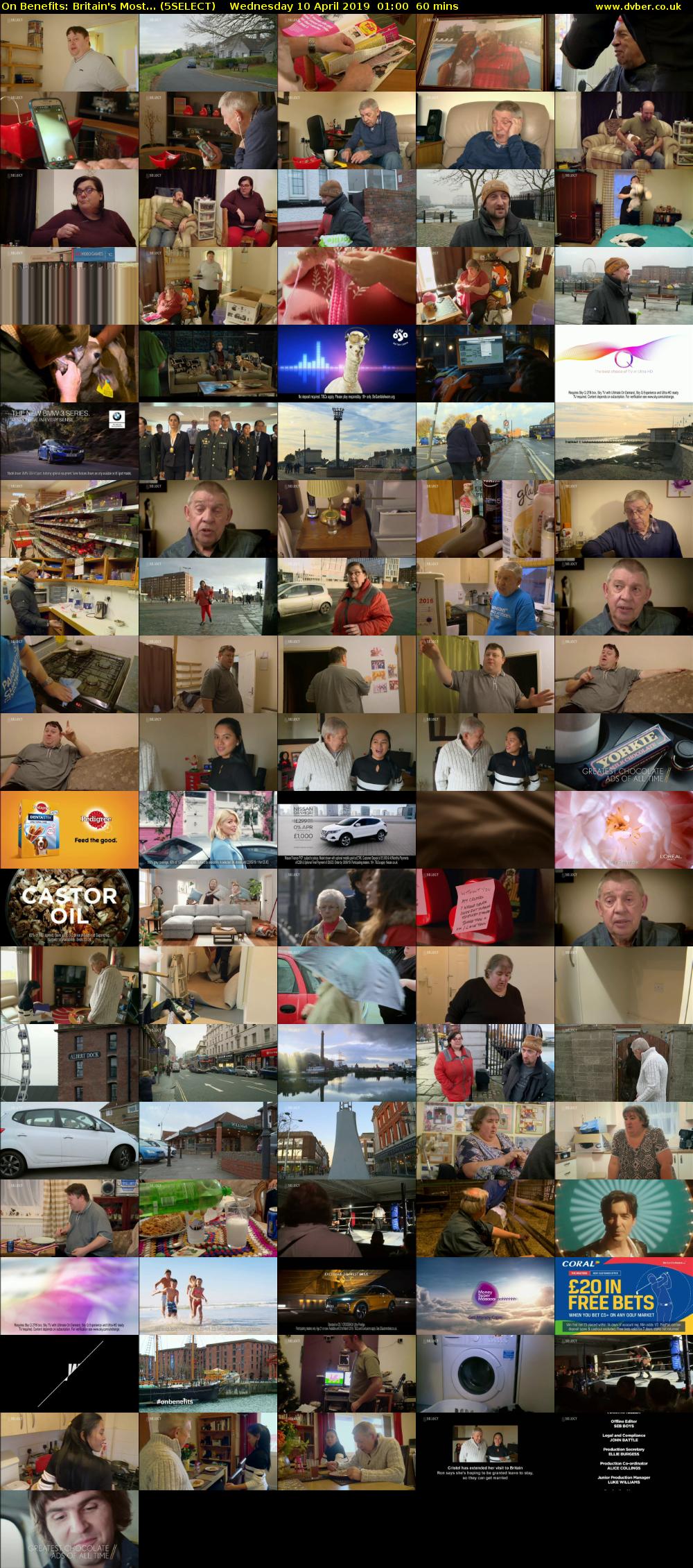 On Benefits: Britain's Most... (5SELECT) Wednesday 10 April 2019 01:00 - 02:00