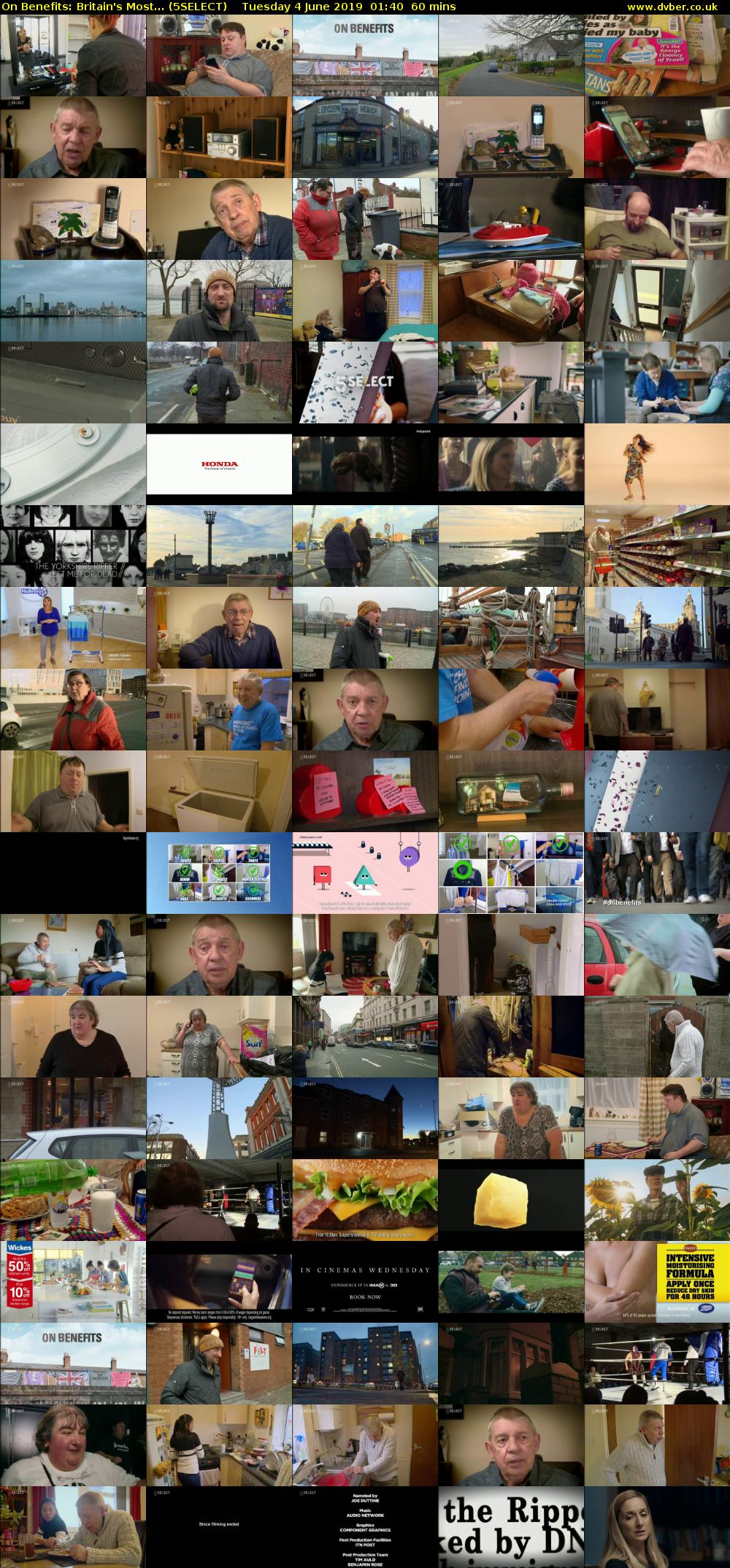 On Benefits: Britain's Most... (5SELECT) Tuesday 4 June 2019 01:40 - 02:40