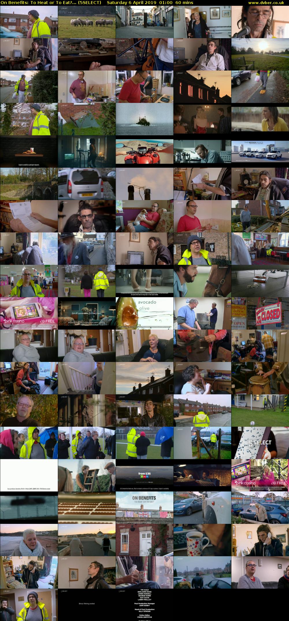 On Benefits: To Heat or To Eat?... (5SELECT) Saturday 6 April 2019 01:00 - 02:00