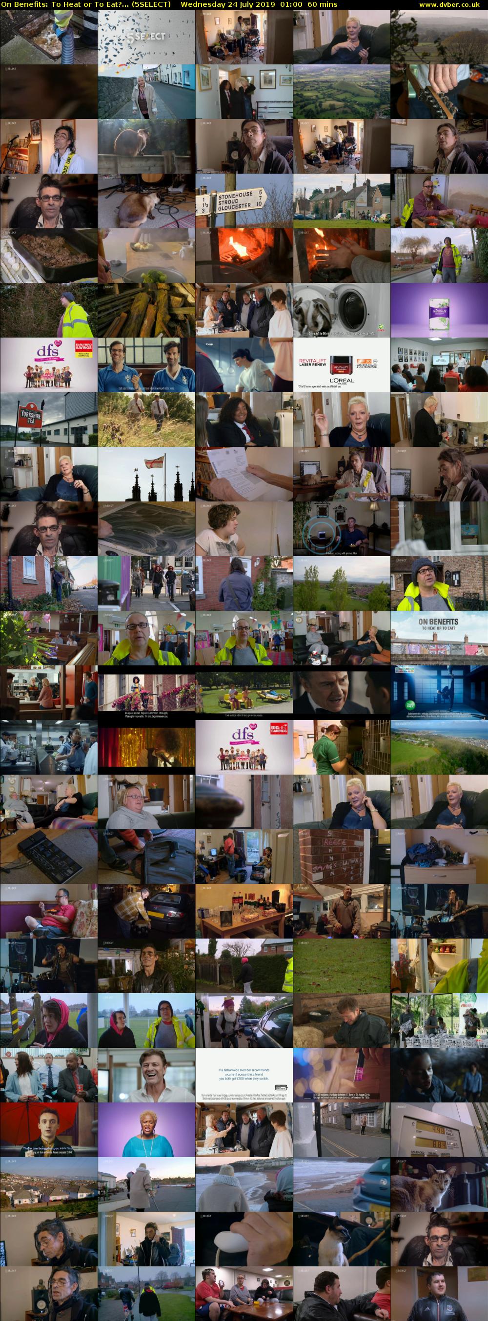 On Benefits: To Heat or To Eat?... (5SELECT) Wednesday 24 July 2019 01:00 - 02:00