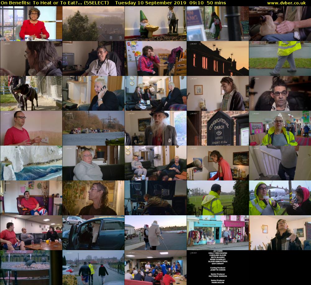On Benefits: To Heat or To Eat?... (5SELECT) Tuesday 10 September 2019 09:10 - 10:00