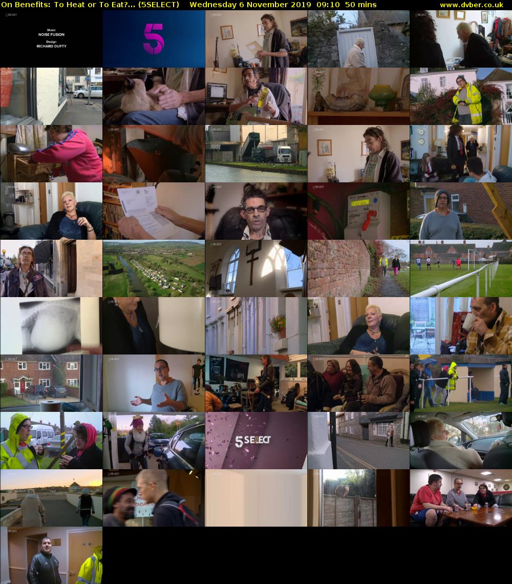 On Benefits: To Heat or To Eat?... (5SELECT) Wednesday 6 November 2019 09:10 - 10:00