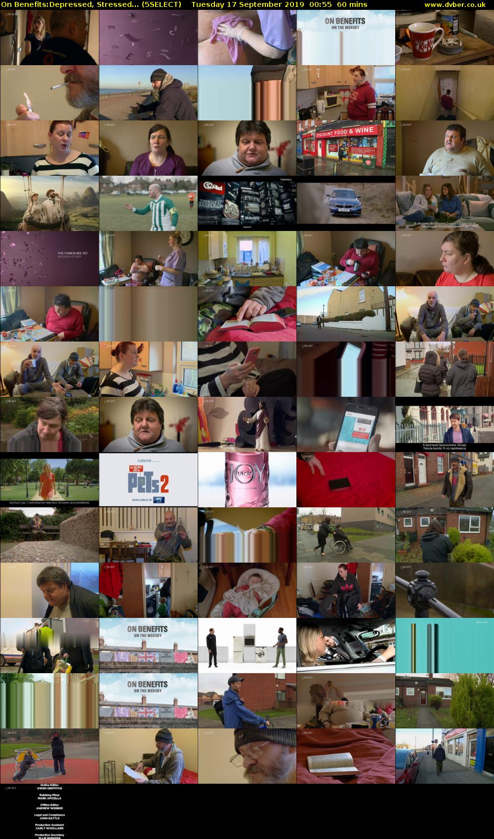 On Benefits:Depressed, Stressed... (5SELECT) Tuesday 17 September 2019 00:55 - 01:55