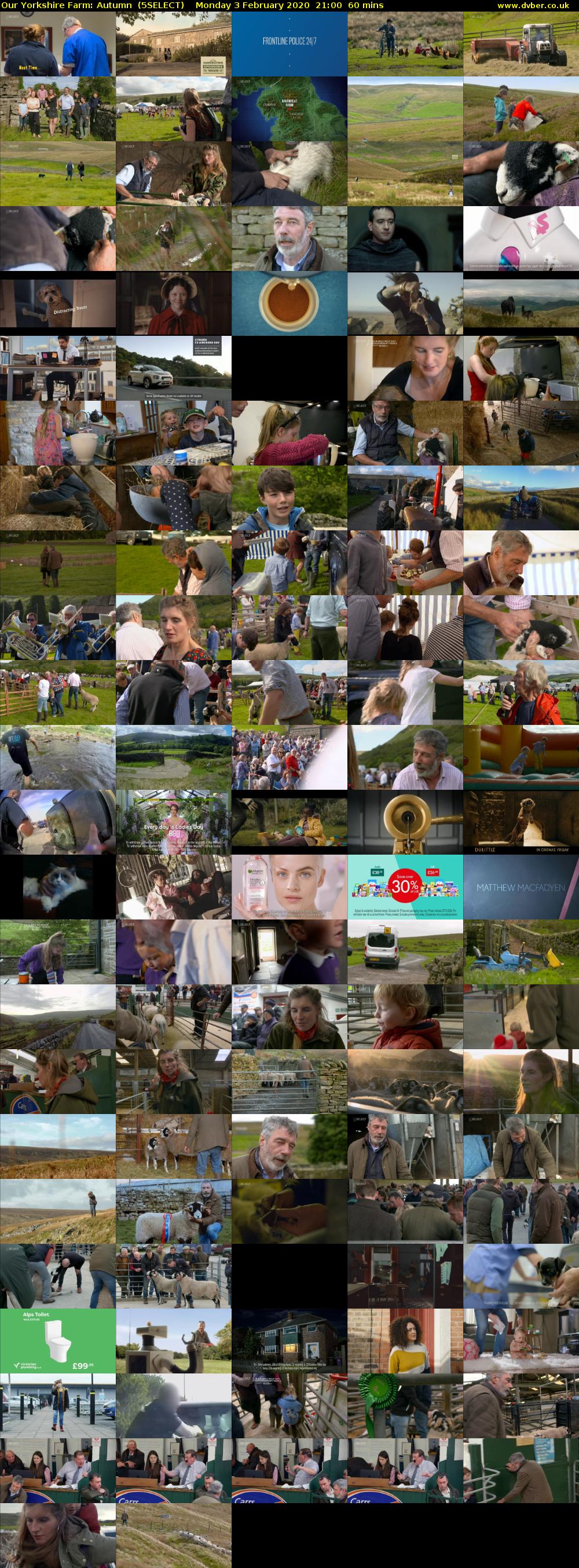 Our Yorkshire Farm: Autumn  (5SELECT) Monday 3 February 2020 21:00 - 22:00