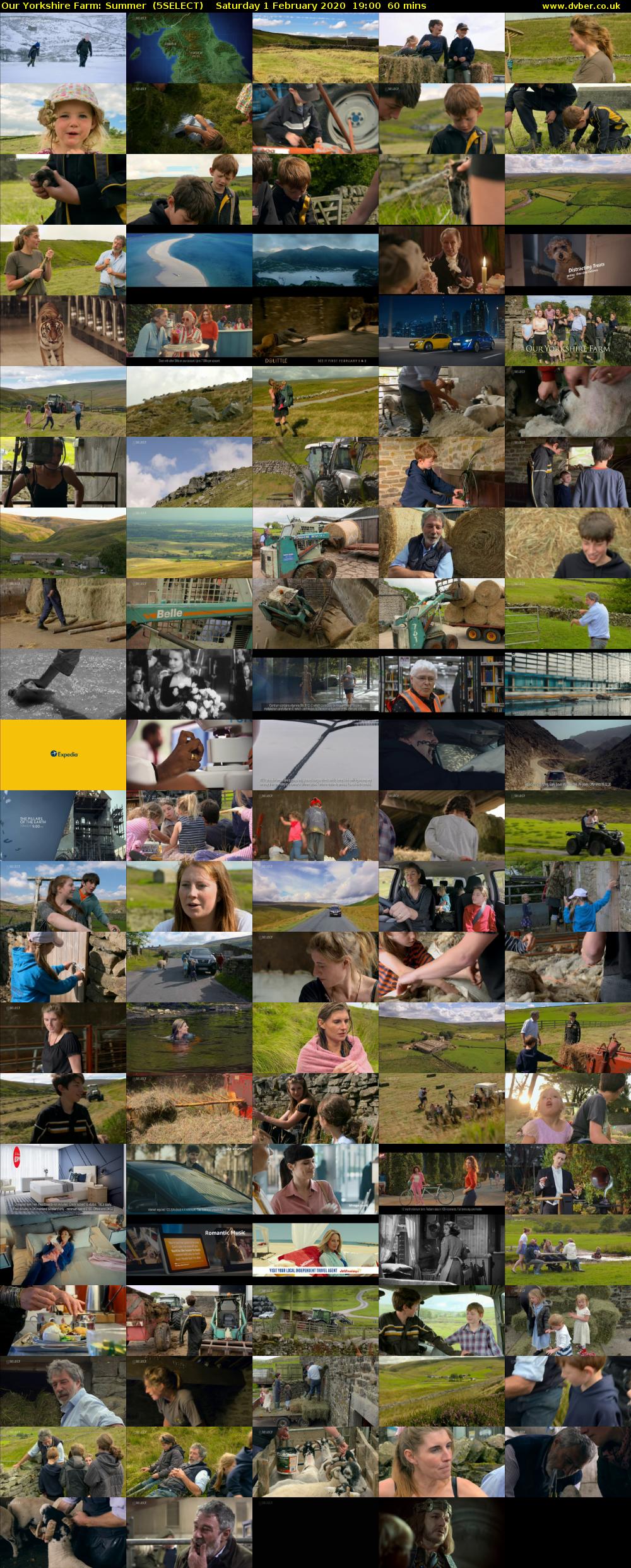 Our Yorkshire Farm: Summer  (5SELECT) Saturday 1 February 2020 19:00 - 20:00