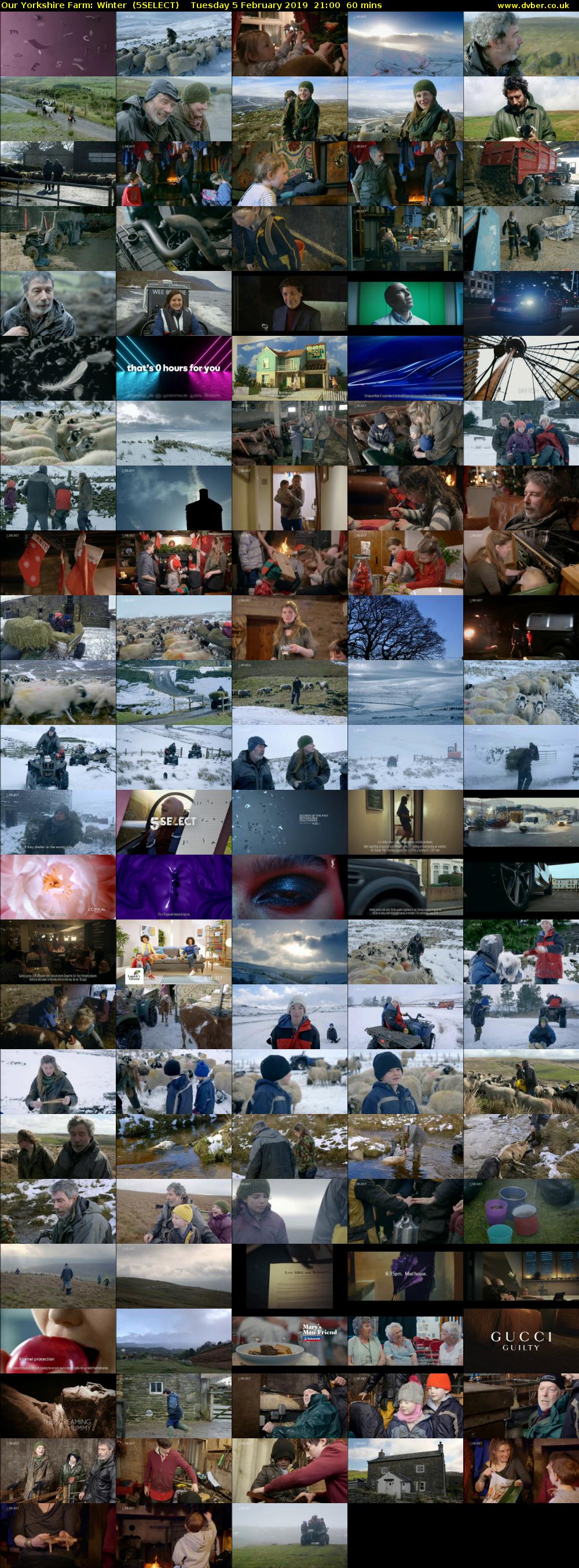 Our Yorkshire Farm: Winter  (5SELECT) Tuesday 5 February 2019 21:00 - 22:00