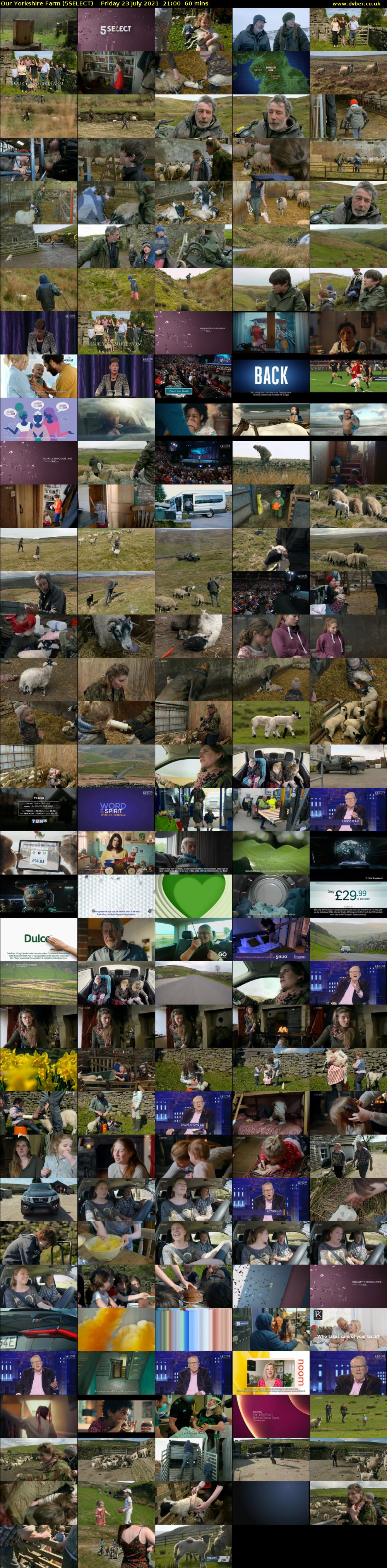 Our Yorkshire Farm (5SELECT) Friday 23 July 2021 21:00 - 22:00