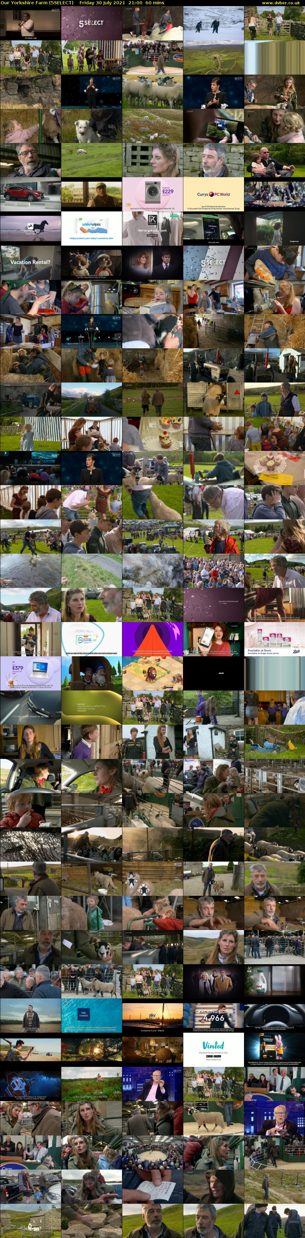 Our Yorkshire Farm (5SELECT) Friday 30 July 2021 21:00 - 22:00
