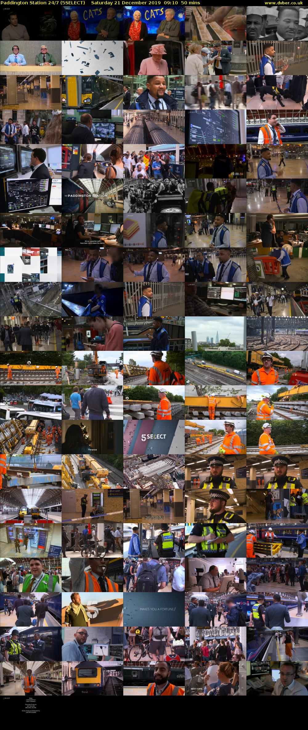 Paddington Station 24/7 (5SELECT) Saturday 21 December 2019 09:10 - 10:00