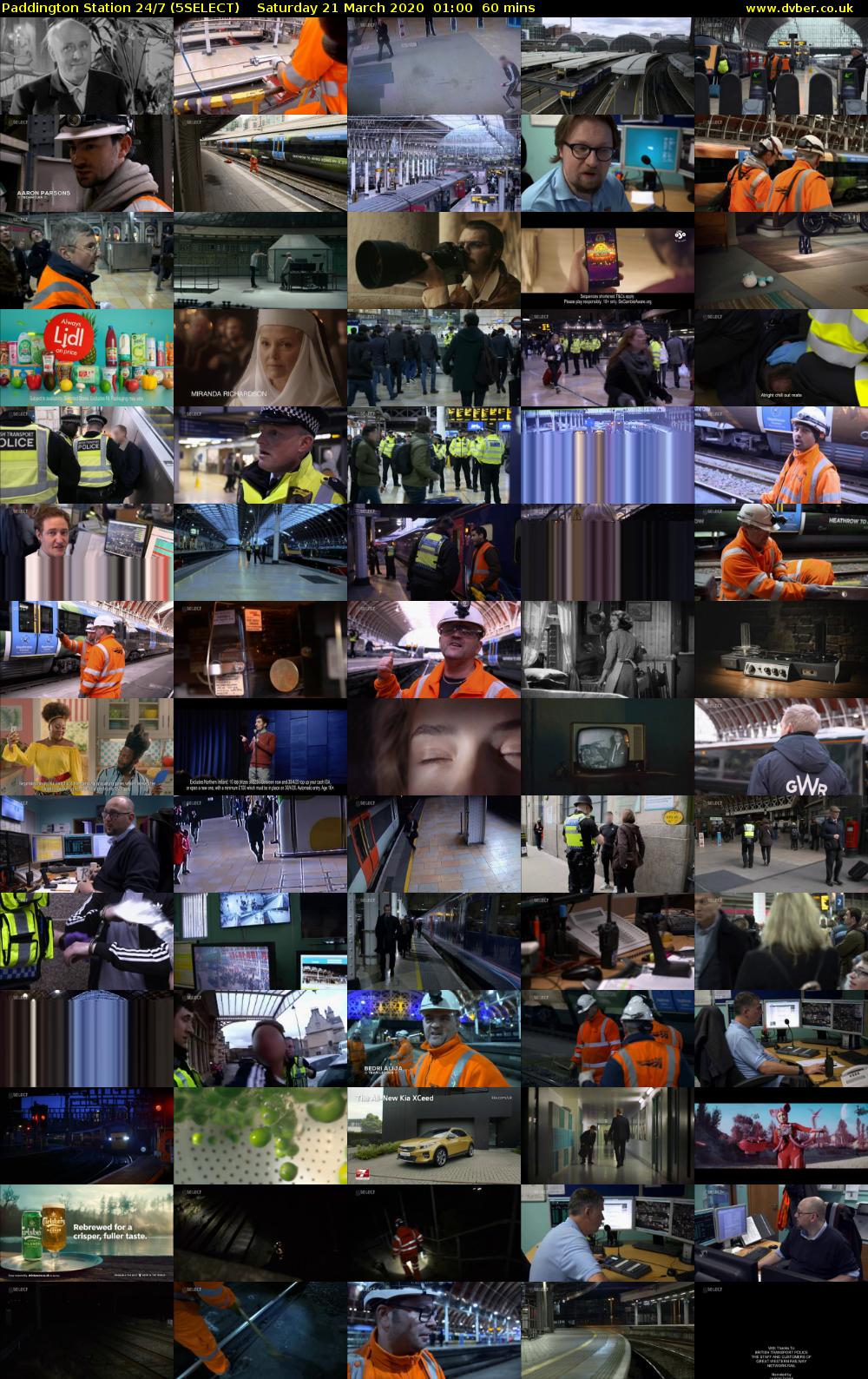 Paddington Station 24/7 (5SELECT) Saturday 21 March 2020 01:00 - 02:00