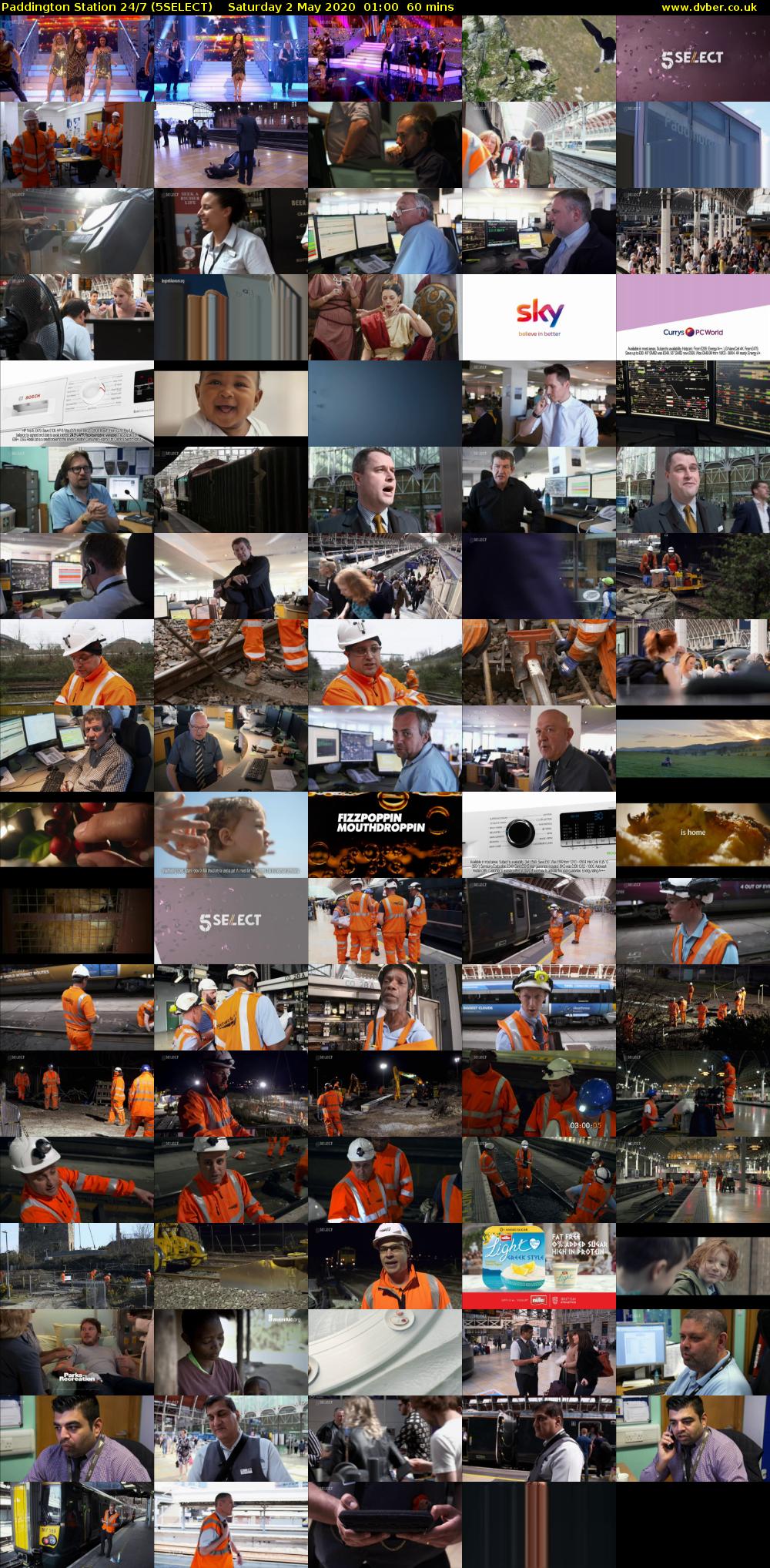 Paddington Station 24/7 (5SELECT) Saturday 2 May 2020 01:00 - 02:00