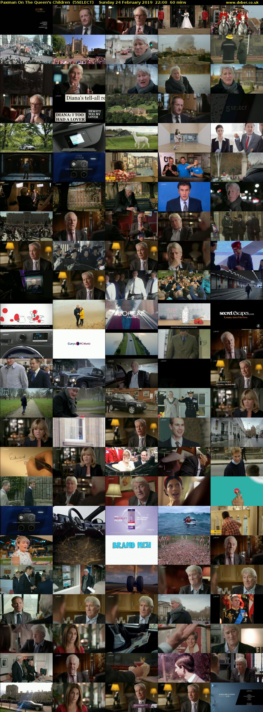 Paxman On The Queen's Children  (5SELECT) Sunday 24 February 2019 22:00 - 23:00
