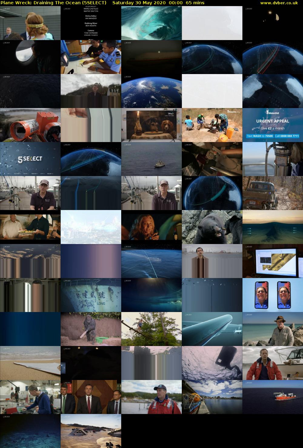 Plane Wreck: Draining The Ocean (5SELECT) Saturday 30 May 2020 00:00 - 01:05