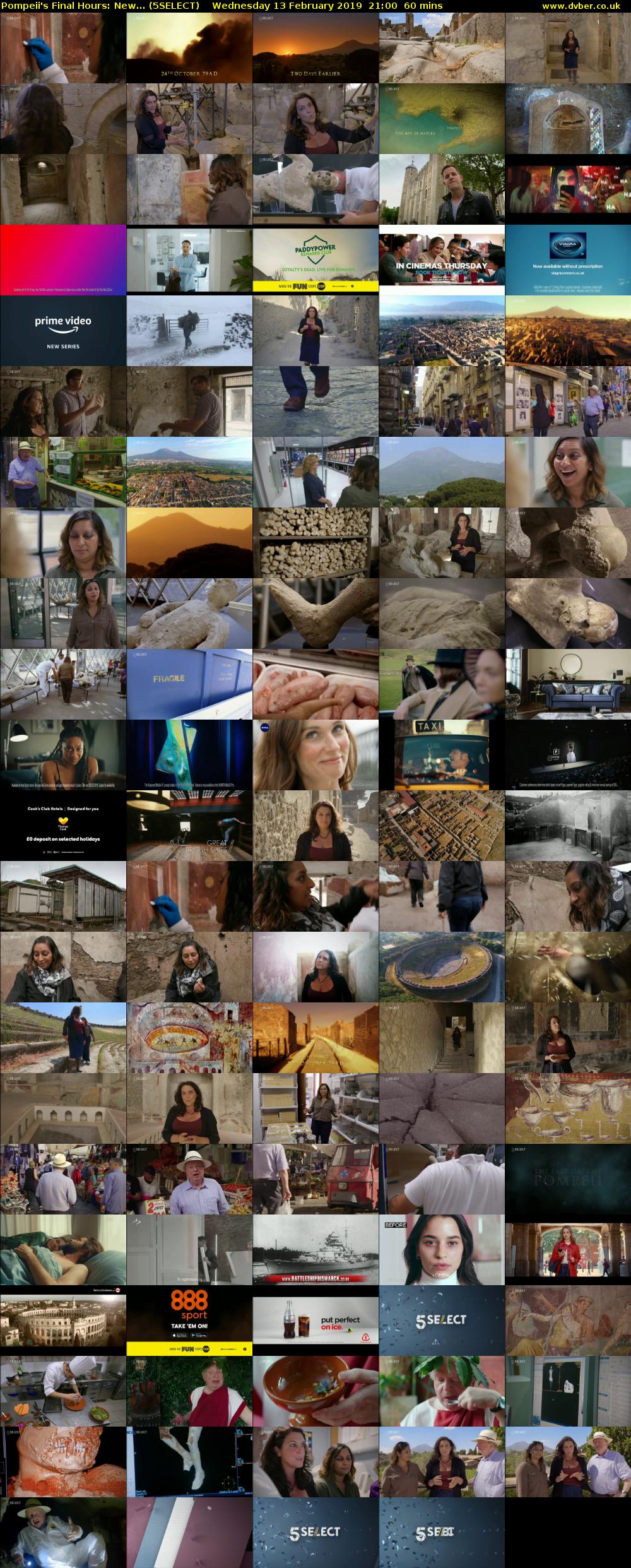 Pompeii's Final Hours: New... (5SELECT) Wednesday 13 February 2019 21:00 - 22:00