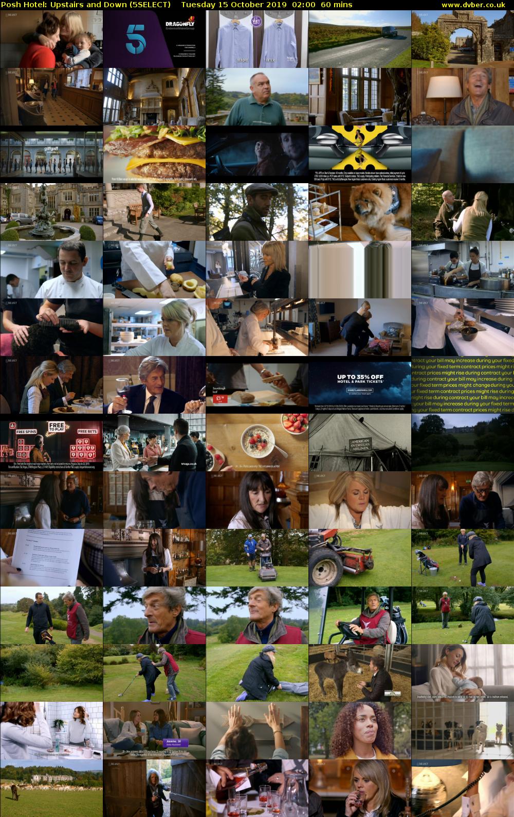 Posh Hotel: Upstairs and Down (5SELECT) Tuesday 15 October 2019 02:00 - 03:00