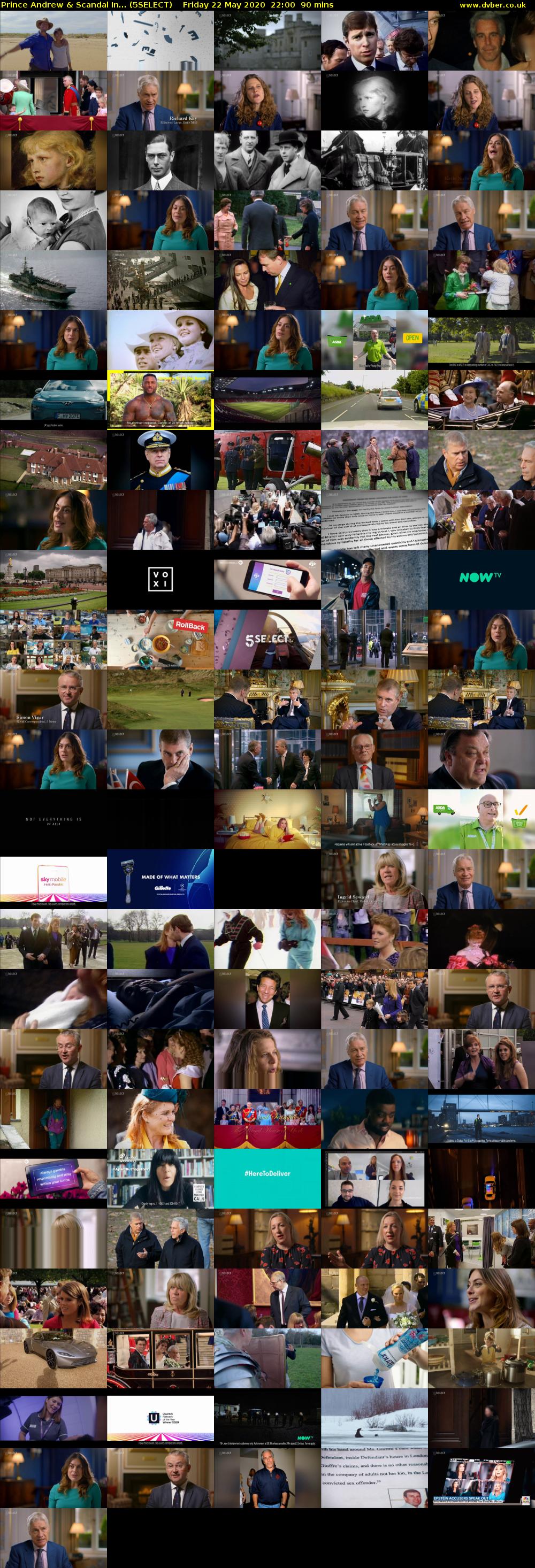 Prince Andrew & Scandal In... (5SELECT) Friday 22 May 2020 22:00 - 23:30