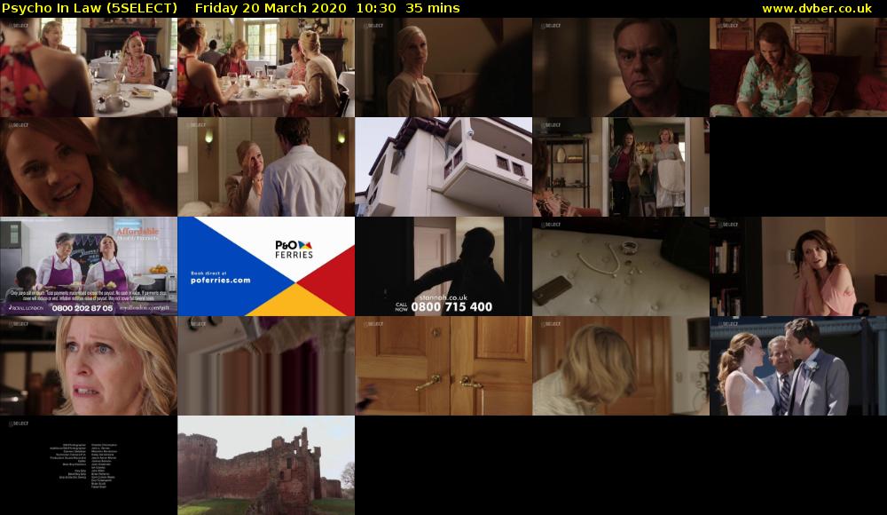 Psycho In Law (5SELECT) Friday 20 March 2020 10:30 - 11:05