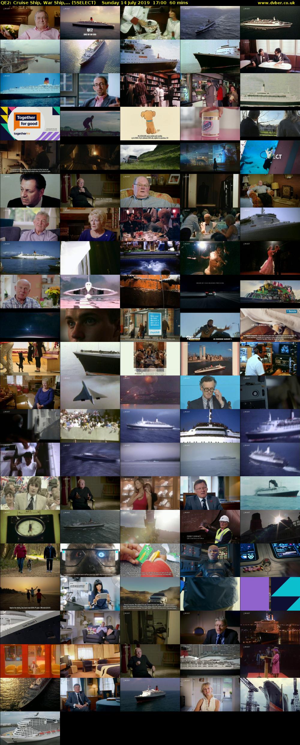 QE2: Cruise Ship, War Ship,... (5SELECT) Sunday 14 July 2019 17:00 - 18:00