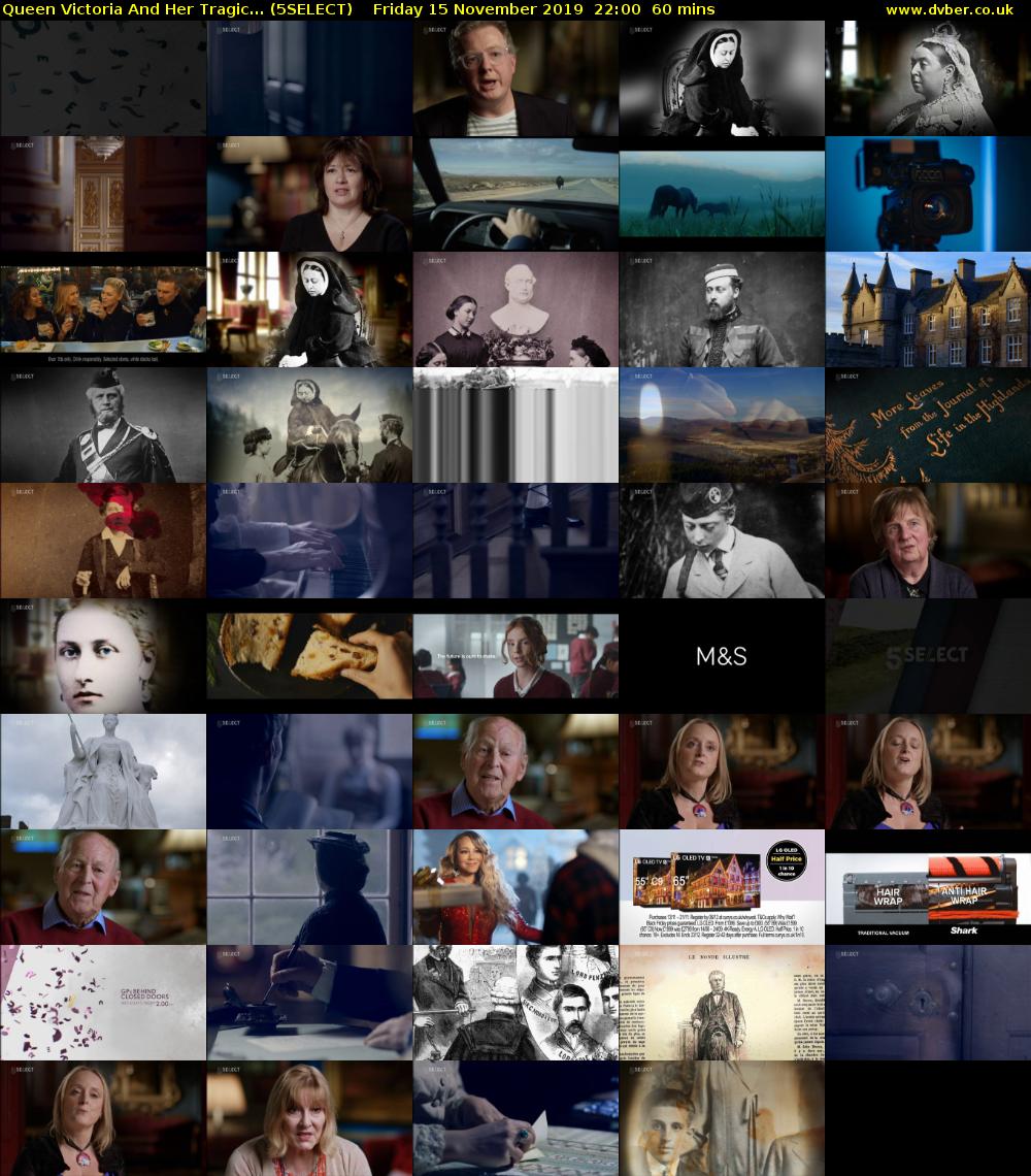Queen Victoria And Her Tragic... (5SELECT) Friday 15 November 2019 22:00 - 23:00