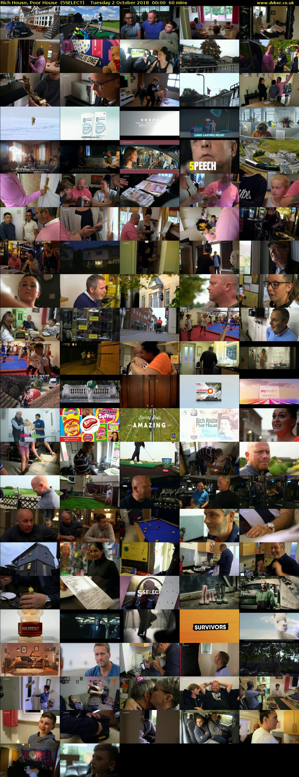 Rich House, Poor House  (5SELECT) Tuesday 2 October 2018 00:00 - 01:00
