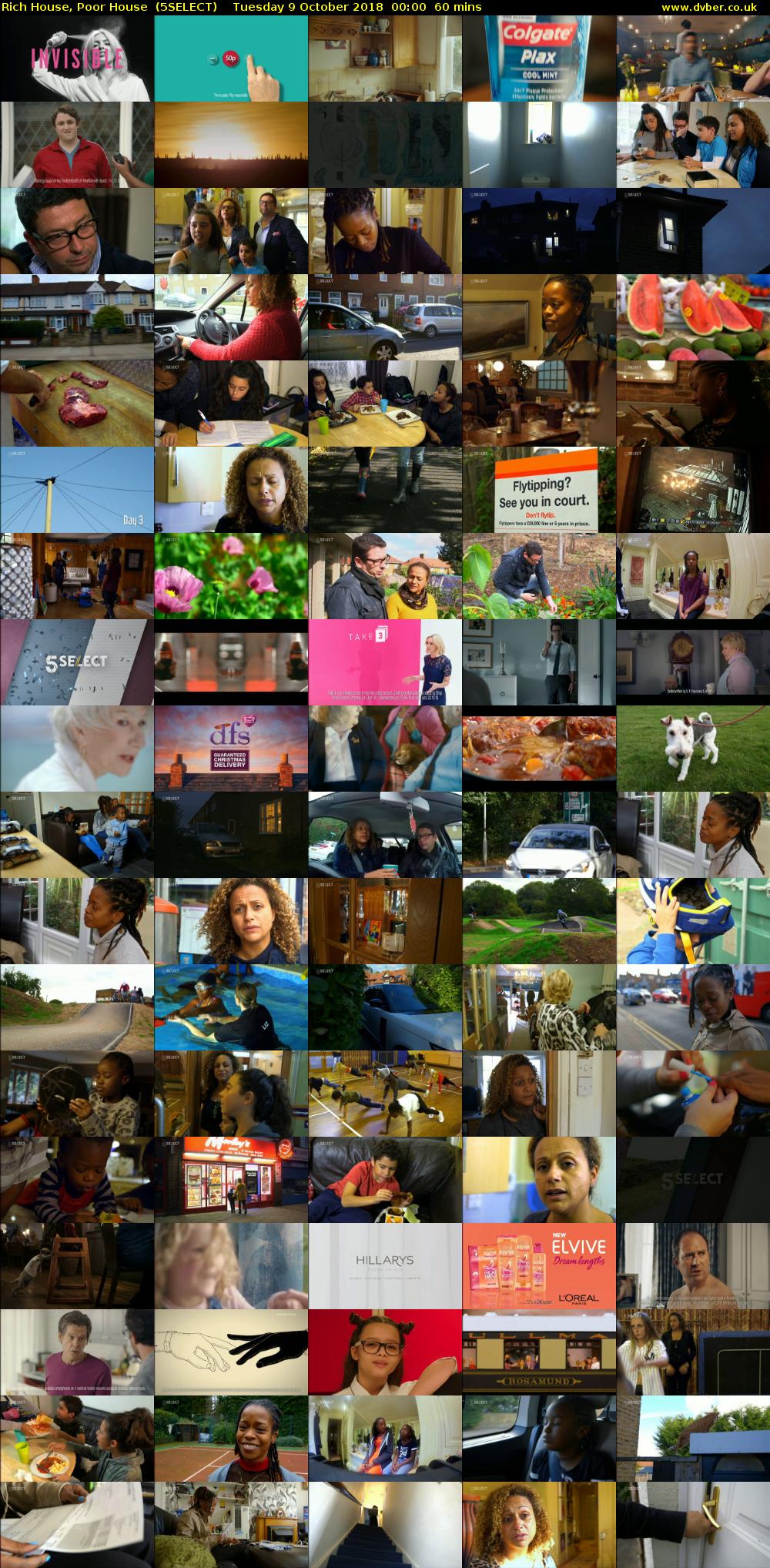 Rich House, Poor House  (5SELECT) Tuesday 9 October 2018 00:00 - 01:00
