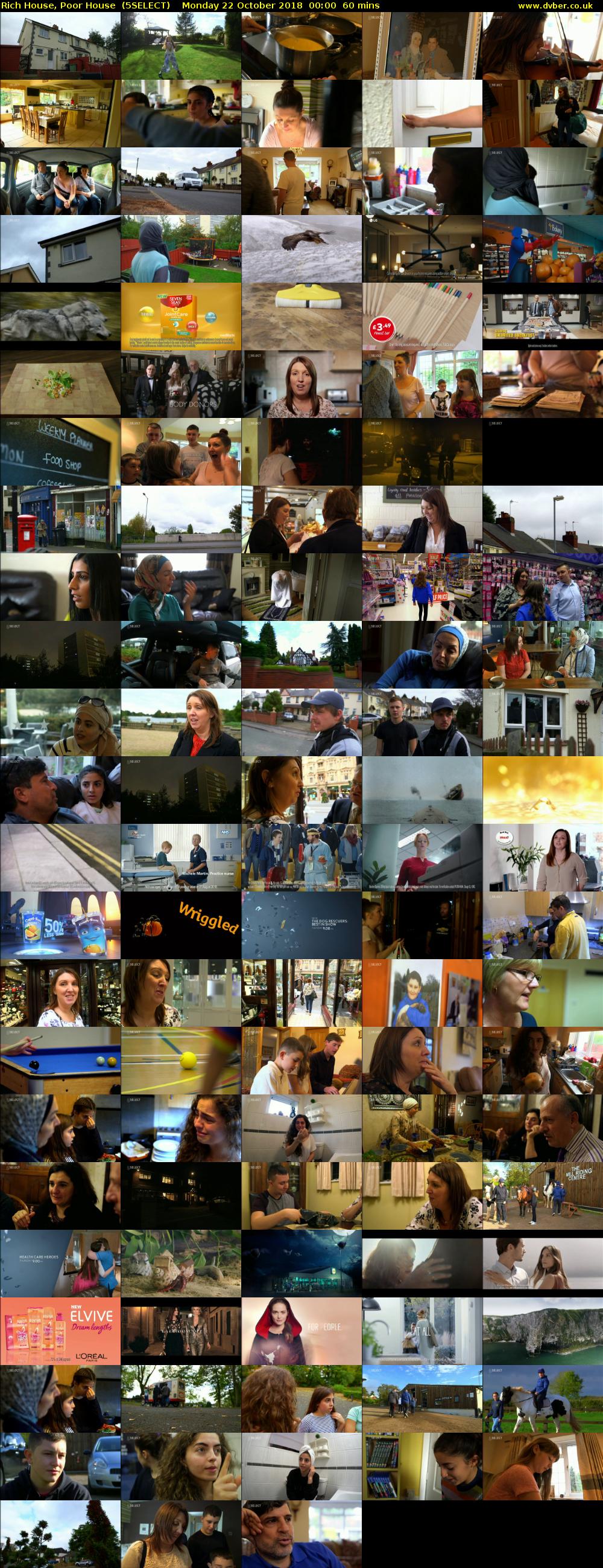 Rich House, Poor House  (5SELECT) Monday 22 October 2018 00:00 - 01:00