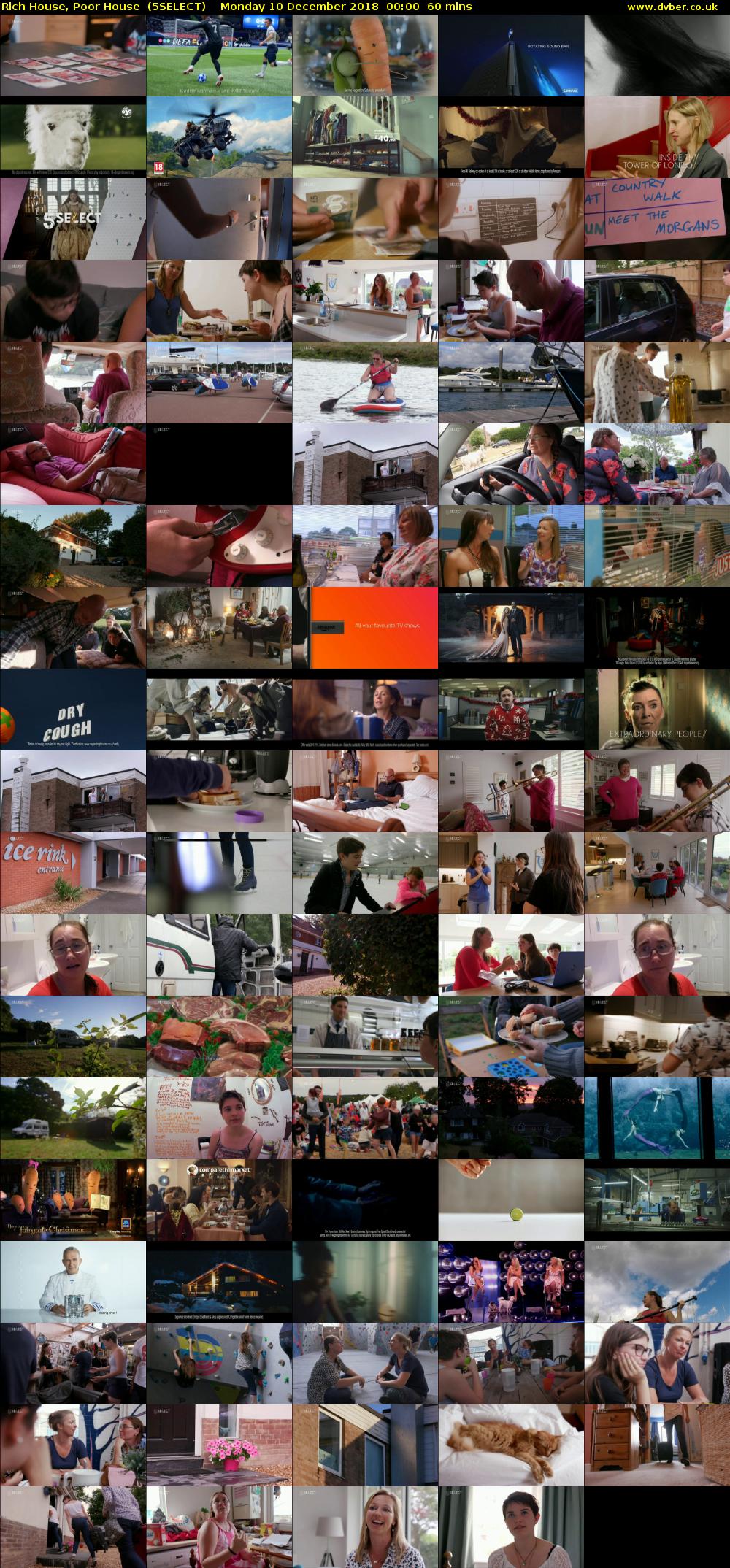 Rich House, Poor House  (5SELECT) Monday 10 December 2018 00:00 - 01:00