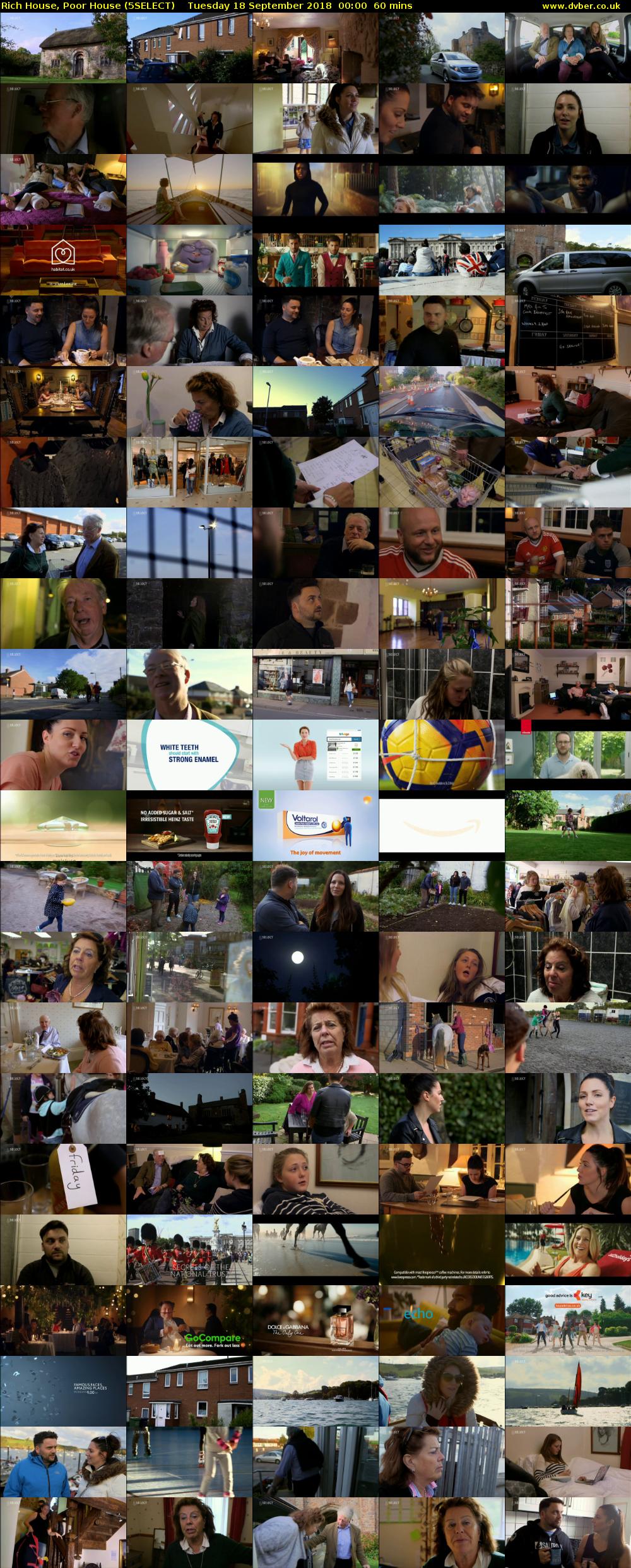 Rich House, Poor House (5SELECT) Tuesday 18 September 2018 00:00 - 01:00