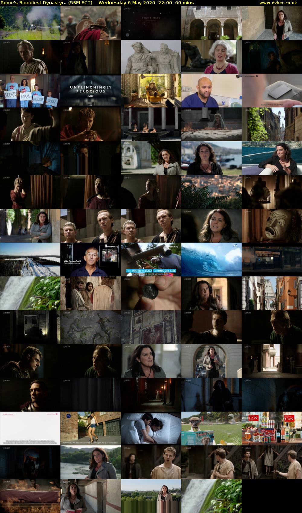 Rome's Bloodiest Dynasty:.. (5SELECT) Wednesday 6 May 2020 22:00 - 23:00