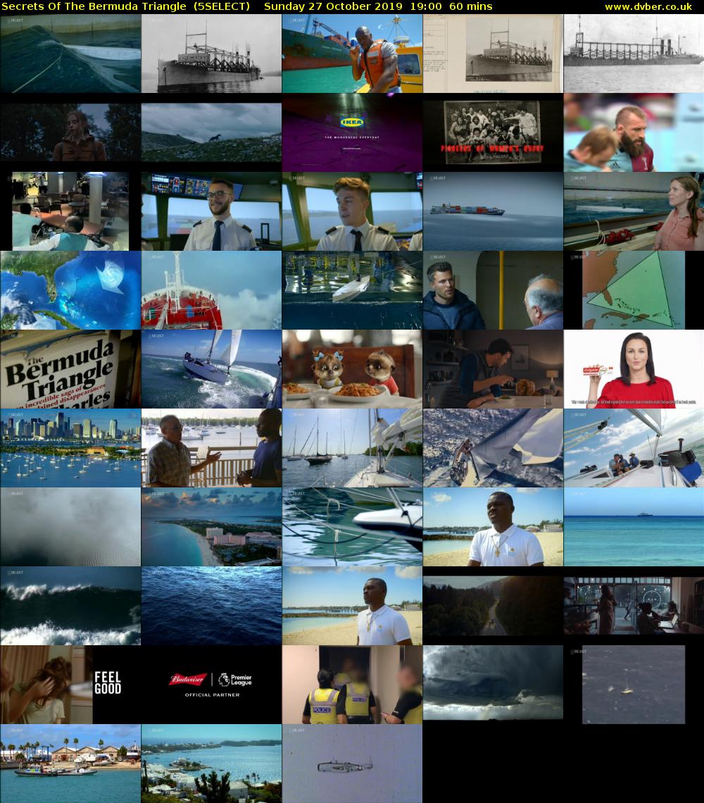 Secrets Of The Bermuda Triangle  (5SELECT) Sunday 27 October 2019 19:00 - 20:00