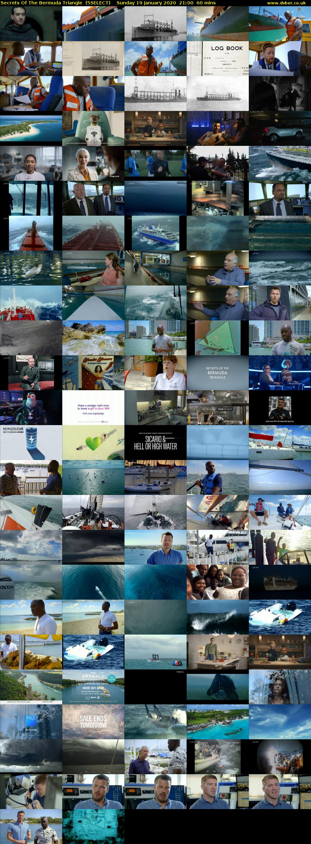Secrets Of The Bermuda Triangle  (5SELECT) Sunday 19 January 2020 21:00 - 22:00