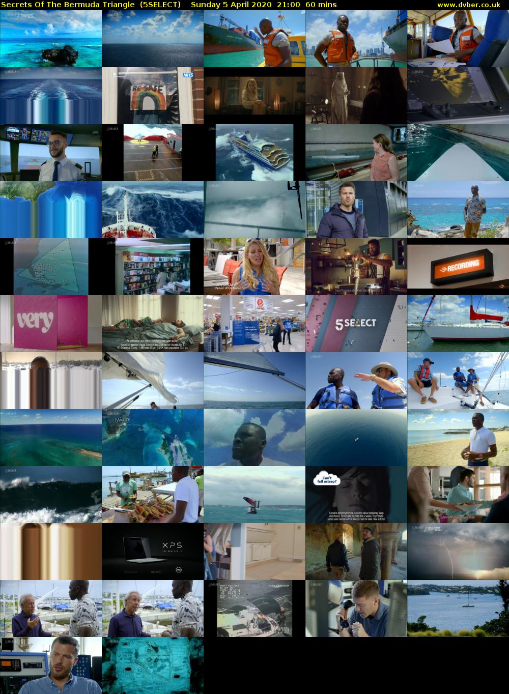 Secrets Of The Bermuda Triangle  (5SELECT) Sunday 5 April 2020 21:00 - 22:00