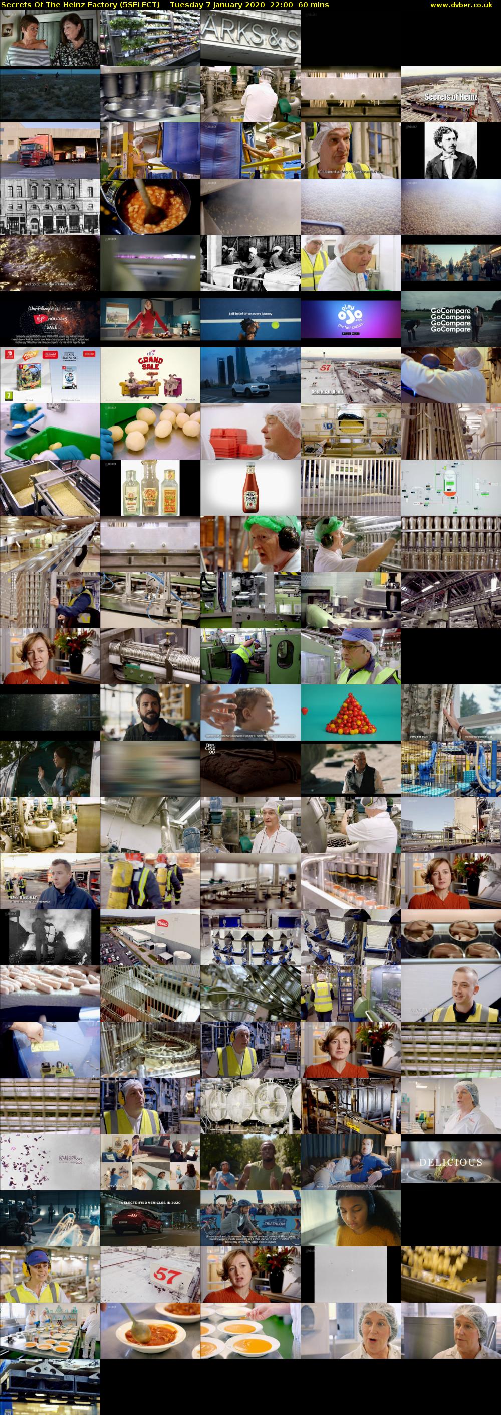 Secrets Of The Heinz Factory (5SELECT) Tuesday 7 January 2020 22:00 - 23:00
