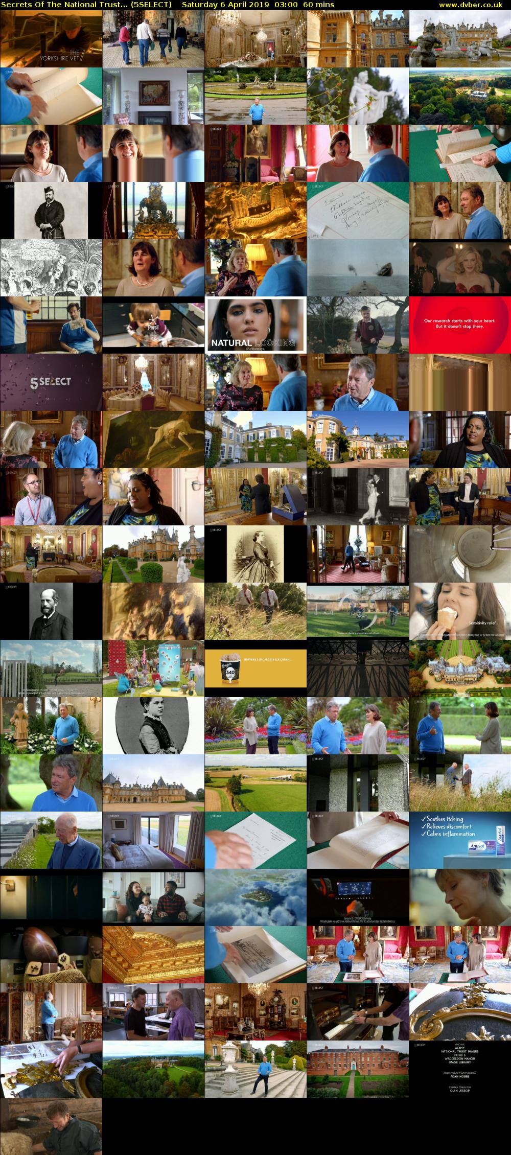 Secrets Of The National Trust... (5SELECT) Saturday 6 April 2019 03:00 - 04:00