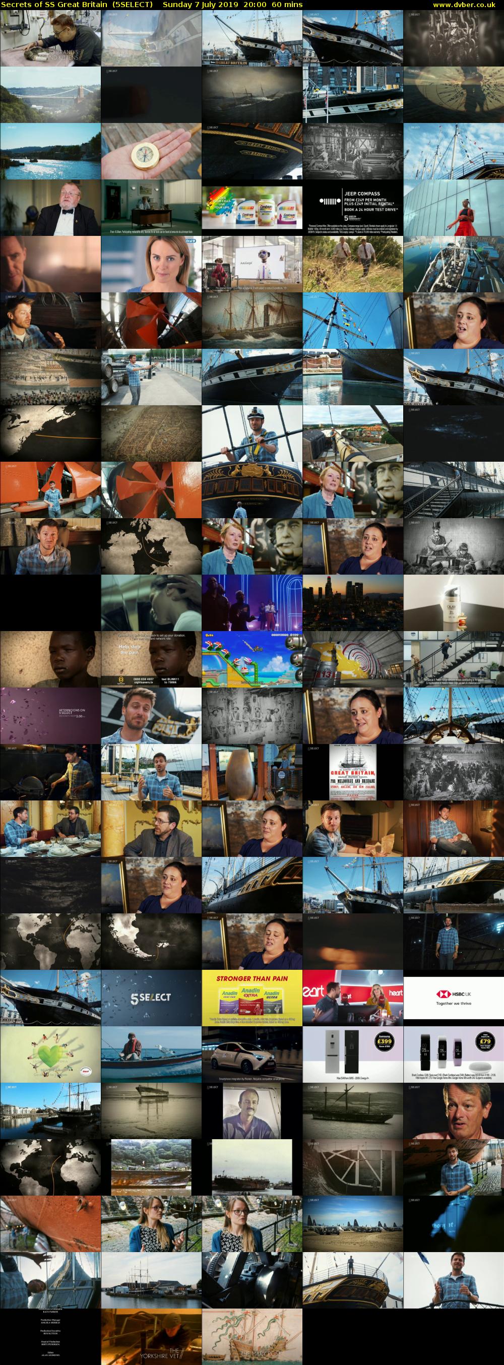 Secrets of SS Great Britain  (5SELECT) Sunday 7 July 2019 20:00 - 21:00