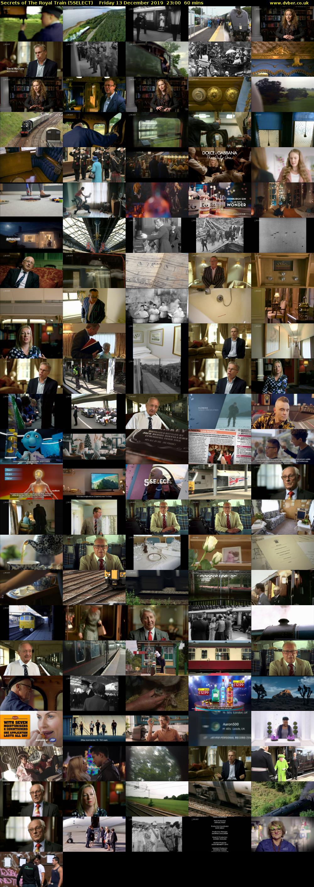 Secrets of The Royal Train (5SELECT) Friday 13 December 2019 23:00 - 00:00