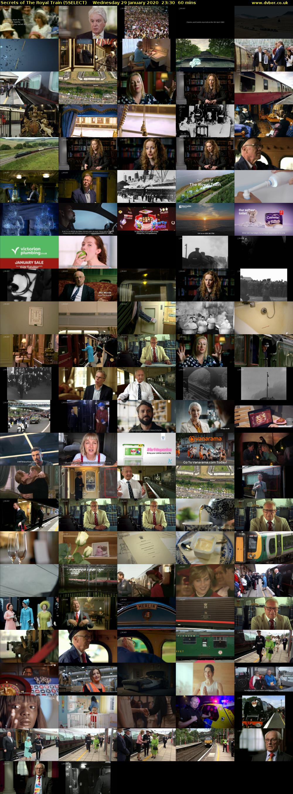 Secrets of The Royal Train (5SELECT) Wednesday 29 January 2020 23:30 - 00:30