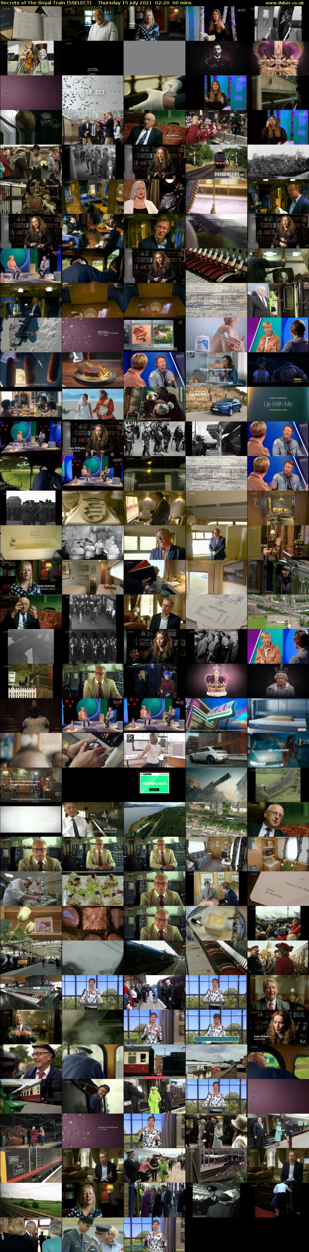Secrets of The Royal Train (5SELECT) Thursday 15 July 2021 02:20 - 03:20