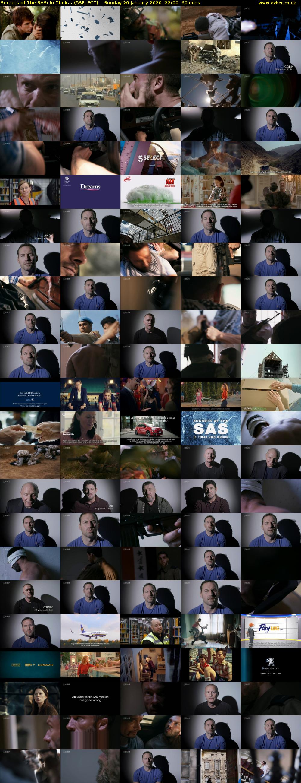 Secrets of The SAS: In Their... (5SELECT) Sunday 26 January 2020 22:00 - 23:00